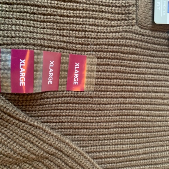 Eddie Bauer Men’s Quarter Button Sweater XL - Picture 8 of 14